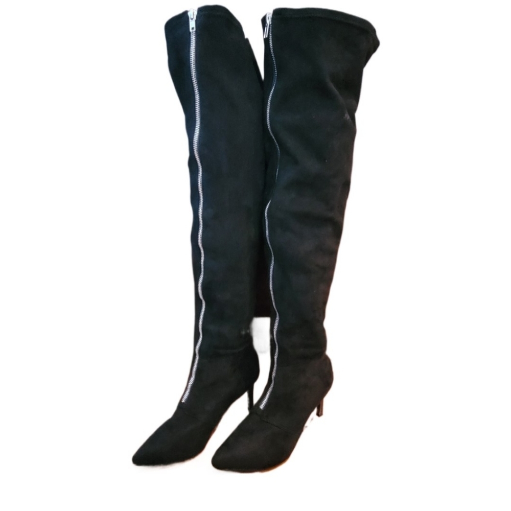 Thigh High Suede Boots Sz 8